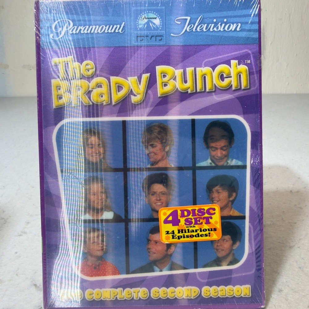 The Brady Bunch The Complete Second Season DVD 4-Disc Set 24 Episodes New Sealed